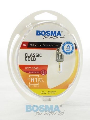 PACK H1 CLASSIC GOLD P14.5s 55W 12V 2 AMPOULES