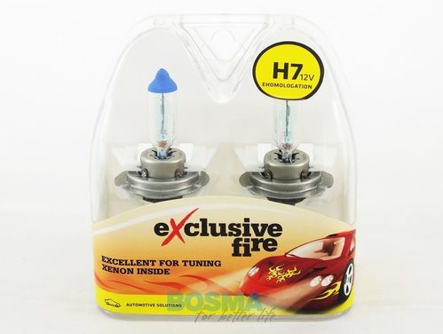 PACK H7 55W 12V PX26d Exclusive Fire